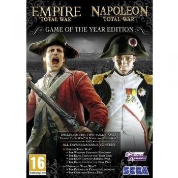 Empire and Napoleon Total War Collection - Game Of The Year PC DVD