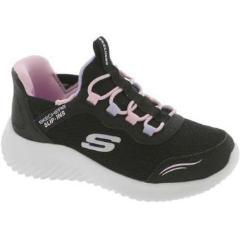 Zapatillas Niña Unisex Skechers Bounder Slip-Ins Negras 28 EU