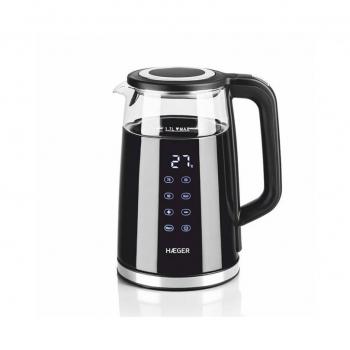Hervidora Eléctrica Digital HAEGER Digiglass - 1.7L, 2200W