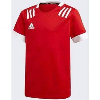 adidas TW 3s JSY Y Camiseta, Unisex niños, Escarl/Blanco, 176