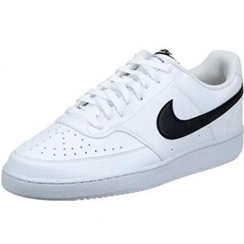 Nike Court Vision Low Trainers Mens White/Black Size 7.5