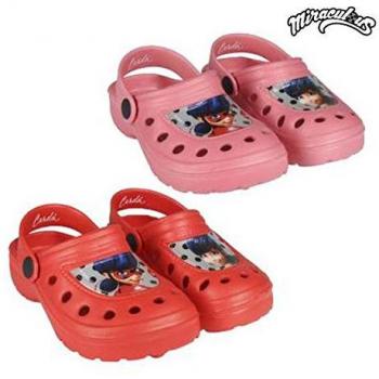 Ladybug Zuecos Tipo Crocs Color Rosa - Crocs Prodigiosa Miraculous