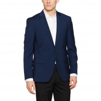 Pierre Cardin Sakko Brice, Chaqueta de traje para Hombre, Azul