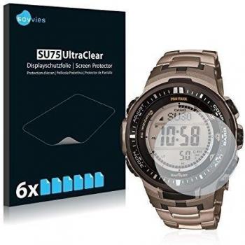 savvies Protector Pantalla Compatible con Casio Pro Trek PRW-3000T-7JF