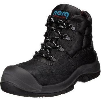 Nora Cuno U 73384 - Calzado de protección de cuero unisex, color negro, talla 41