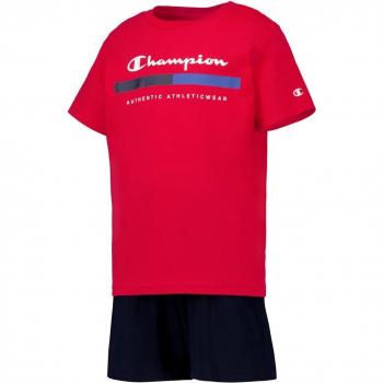 Conjunto Champion Legacy Graphic Shop B para Niños y Adolescentes en Rojo