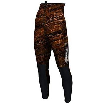 Pantalones de Pesca Submarina Epsealon Fusion 3 mm con Camuflaje Marrón, Neopreno Yamamoto 039 y Refuerzos en las Rodillas