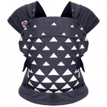 Mochila Portabebés Izmi Navy Triangulos