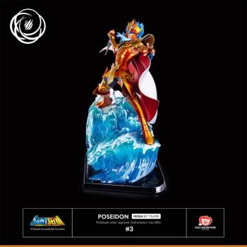 Figura Tsume Arts Saint Seiya Poseidon Ikigai Escala 1/6 Resina (18x36x34 cm)