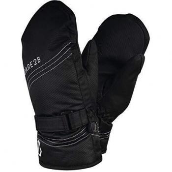 Dare 2b Frequent Beanie Fleece Lined Knitted Reversible Hat Guantes, niña, Negro, 4-5