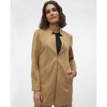 Abrigo Midi de Ante para Mujer Vero Moda - Chaqueta de Cuero VMJOSE FREJA