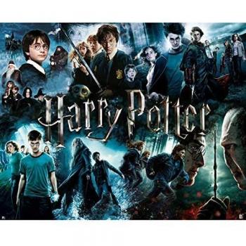 Paladone PP7527HPTX Harry Potter 1000 Piece Jigsaw Puzzle-Officially Licensed Merchandise