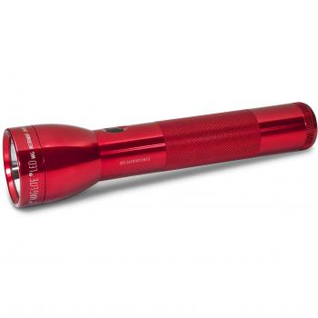 Maglite ML300L LED 2-Cell D Flashlight, Red
