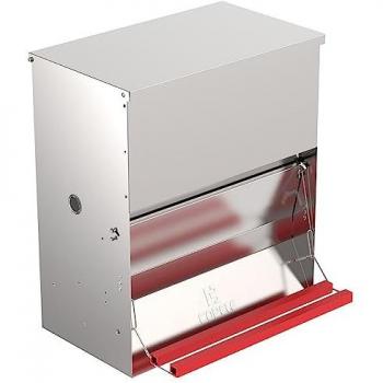 Comedero Automático para Aves Safeed 40 Kg Antinuisibles de Acero Galvanizado Copele