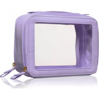 Lilac Transparent Makeup Case 1 pc