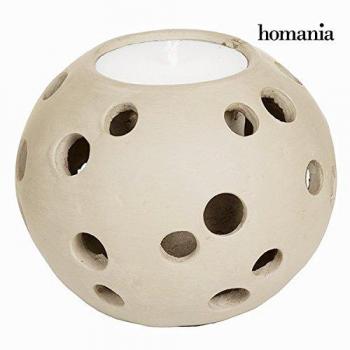 Portavelas Marrón - Colección Autumn by Homania