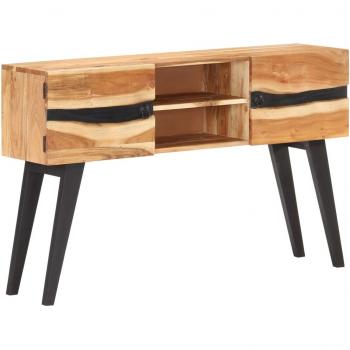 vidaXL Sideboard 120x30x75 cm Solid Acacia Wood