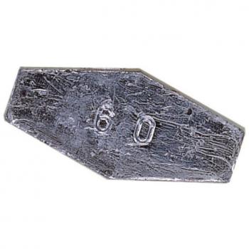 Zebco 70G placa de plomo plomos equipo pesca 6021070