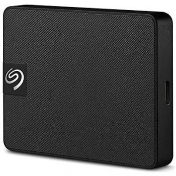 Seagate Expansion Portable 500GB External Solid State Drive SSD, 2.5 Inch, USB 3.0, Black