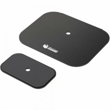 PcCom Essential Placa de Refuerzo Protección Escritorio para Soportes de Monitor Negro