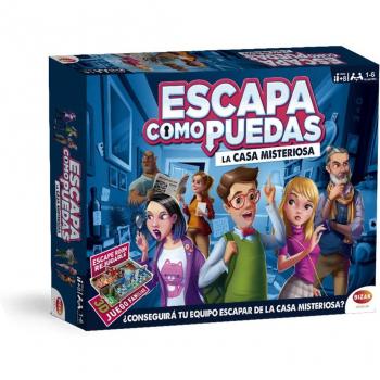 Bizak Juego de Mesa Escapa como Puedas, Escape Room Familiar Rejugable (64361145)