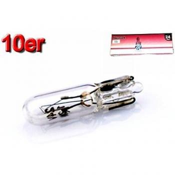 Bombilla para Automóvil M-Tech MTECZ929 T1.2W - T5 24 V 1,2W (10 Unidades)