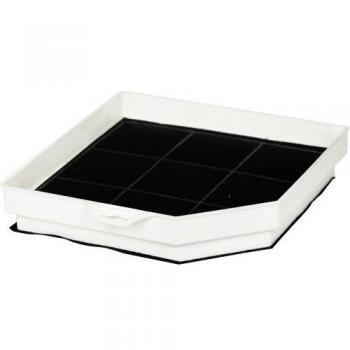 Filtro de carbón activo para campana extractora Bosch 00299600, dimensiones 29 x 24,9 x 6 cm