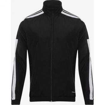 Chaqueta de fútbol adidas Squadra 21 para hombre, color negro y blanco, talla S