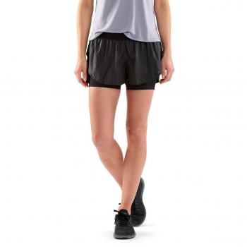 Skins DNAmic Women's Compresión Superpose Pantalones Cortos - SS18 - L