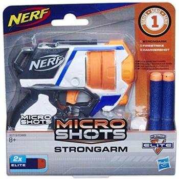 Pistola Nerf Elite Microshots Flipfury Recarga X12