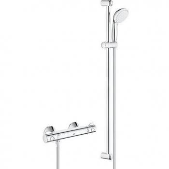 Grohe Grohtherm 800 Thermostatic Shower Mixer DN15 with Shower Set