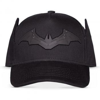 Warner The Batman (2022) Men's Novelty Adjustable Cap with Ears Black