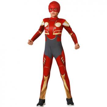 Disfraz de Héroe Robot Rojo para Niño de Atosa