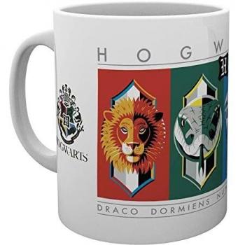 Taza Harry Potter Hogwarts Casas Abystyle