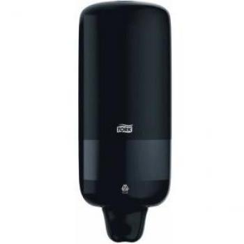 Tork Dispensador de jabón para jabón líquido, jabón en spray y desinfectante de manos, Elevation - 560008 - Sistema dispensador S1/S11 económico y a prueba de fugas, negro