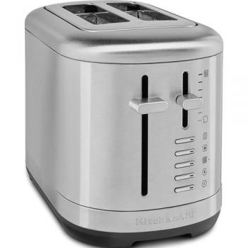 Tostadora KitchenAid 5KMT2109ESX de acero inoxidable, 2 ranuras, 980 W