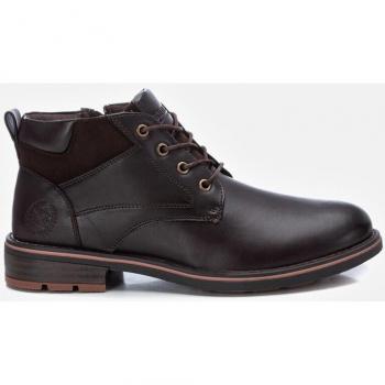Botines XTI 142081 Marrón de Hombre con Cierre de Cremallera en Piel Vegana