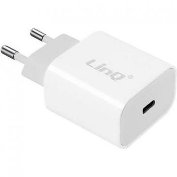 Cargador Rápido USB Tipo C Power Delivery 20W Blanco