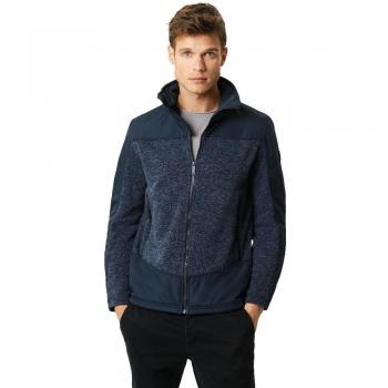 Regatta Mens Zorian Double Polyester Mix Wool Effect Zip Up Jacket