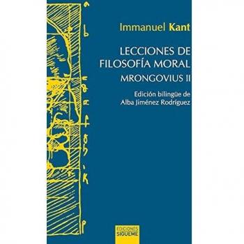 Lecciones De Filosofia Moral: Mrongovius II: 110