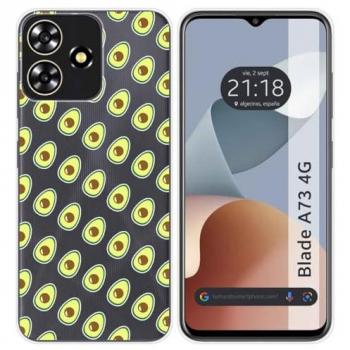 Funda de Silicona para Zte Blade A73 4G con Diseño de Aguacate y Dibujos