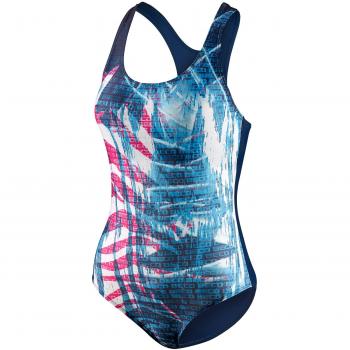 Beco MAX Power Bañador y Bañador para Mujer, Mujer, 6758, Marine/Bunt, 42
