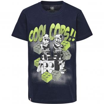 LEGO Wear Boy Cm-50258-T-shirt Camiseta, Azul