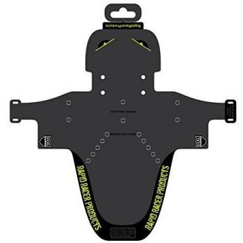 RRP Enduro Guardabarros, Unisex, Negro/Verde neón, Talla única