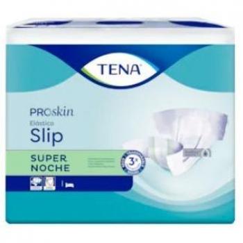 Tena Proskin Slip Elástico Super Noche Talla Mediana 80 Unidades