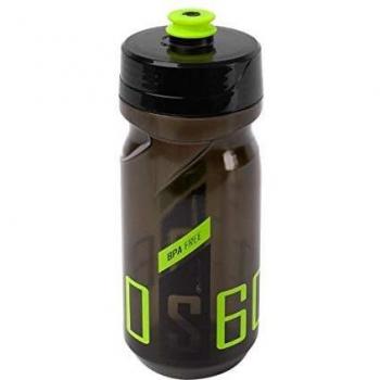 Polisport BIDON S600 600ml Transparente/Negro/Verde Lima, Adultos Unisex, Multicolor (Multicolor)