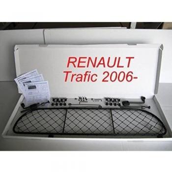 ERGOTECH Rejilla Separador protección para Renault Trafic & Opel Vivaro, RDA100-XL16, para Perros y Maletas