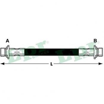 Latiguillo de freno LPR 6T46851 - Manguera de freno, longitud adecuada para instalación, resistencia a la presión y temperatura, fabricado en material duradero, compatible con vehículos específicos
