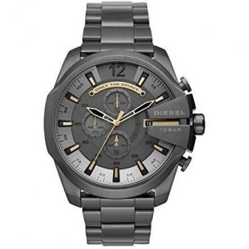 Diesel Men's Chronograph Quartz Watch with Stainless Steel Strap DZ4466