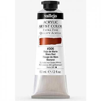 Vallejo Acrylic Artist Color 16306 Mars Red